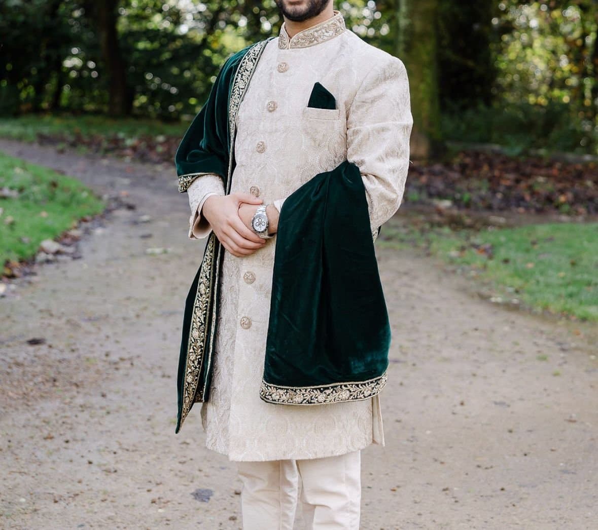 Mens Sherwani Groomswear — image 1