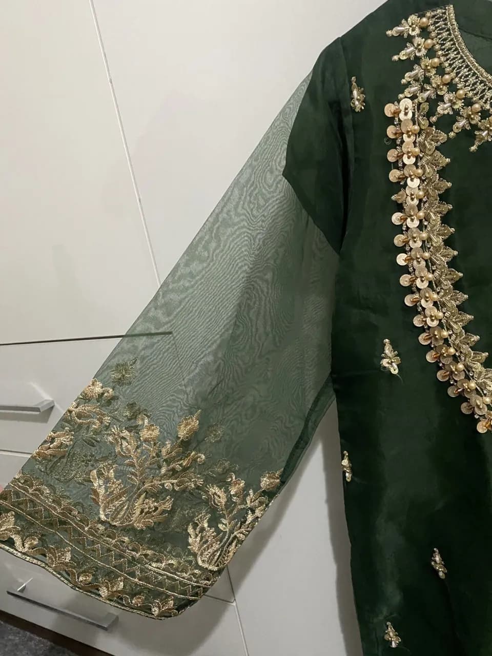 Green kurta — image 1
