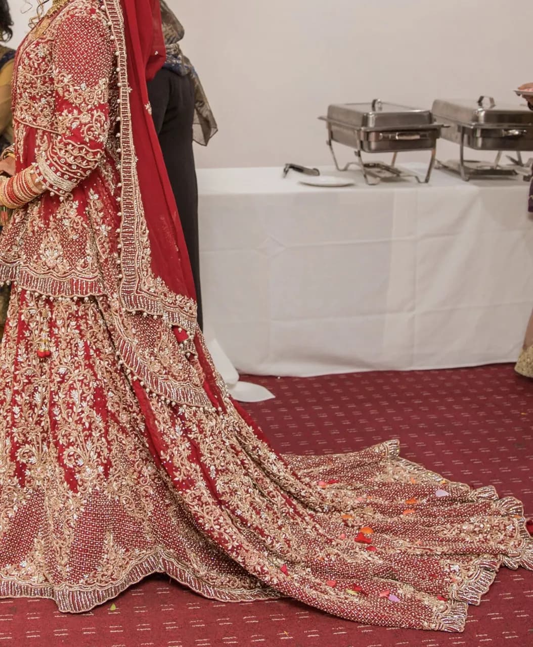 Red Wedding Dress — image 1