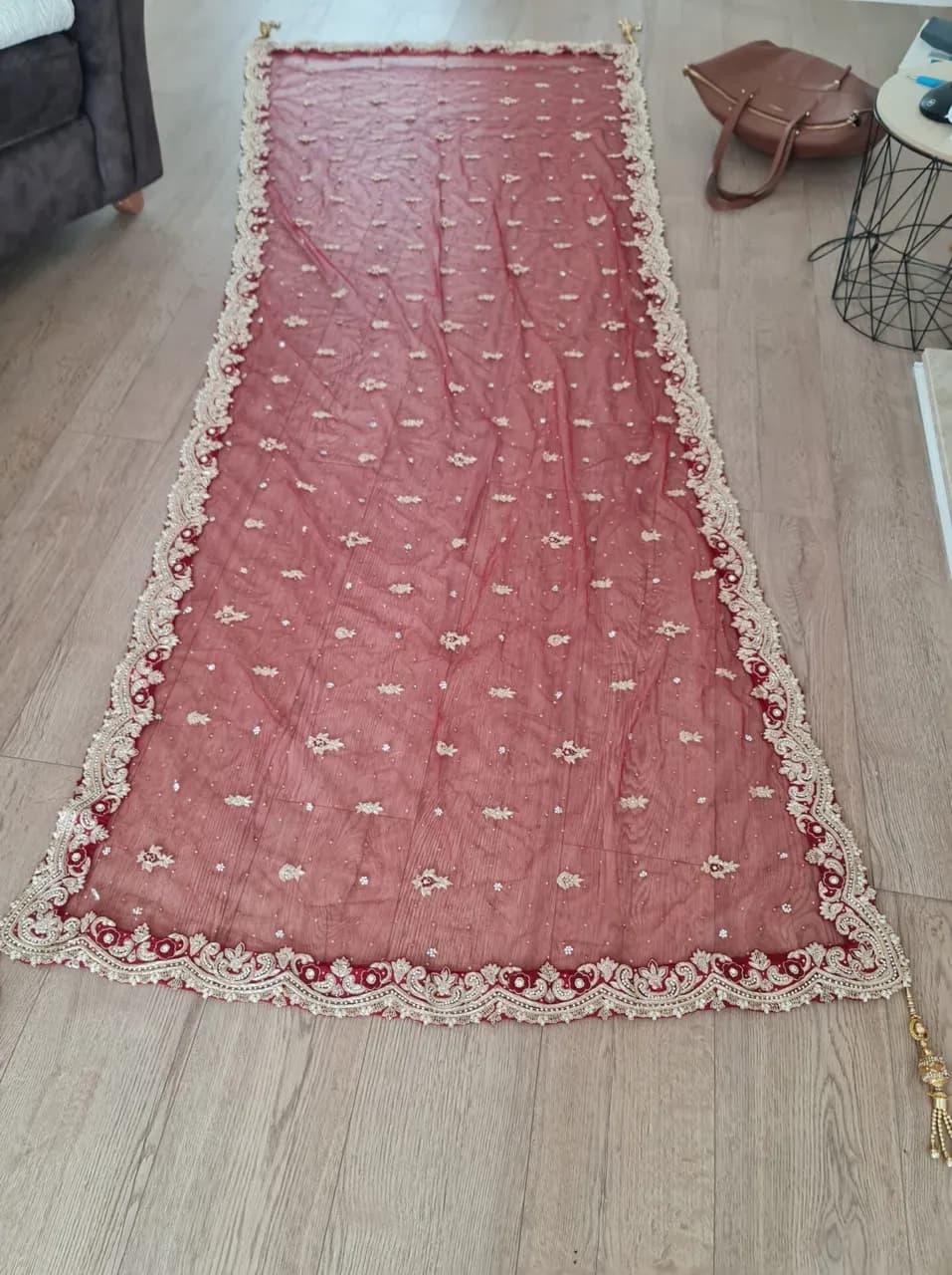 Indian wedding bridal dress size 8 — image 1