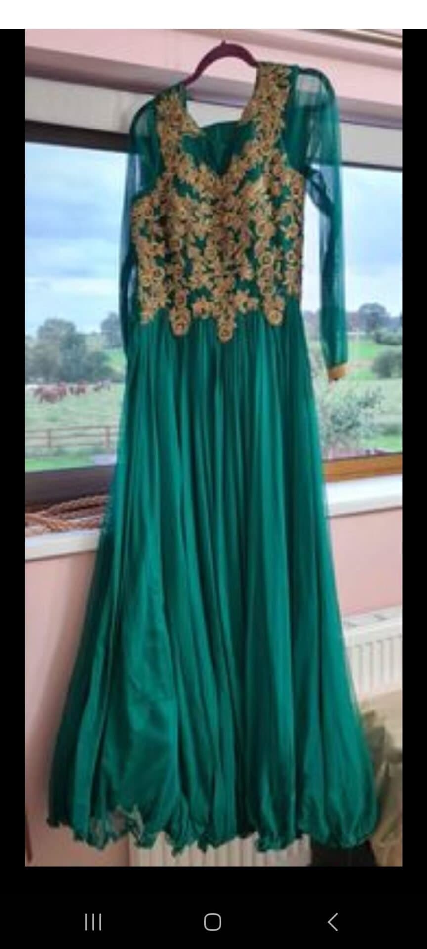 Long Sleeve Embroidered Dress — image 1