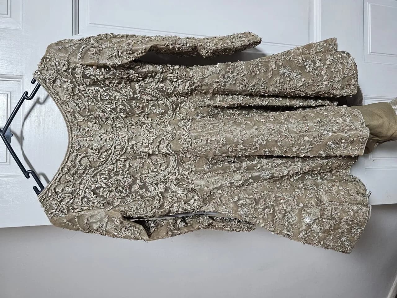 peplum and sharara outfit — image 1
