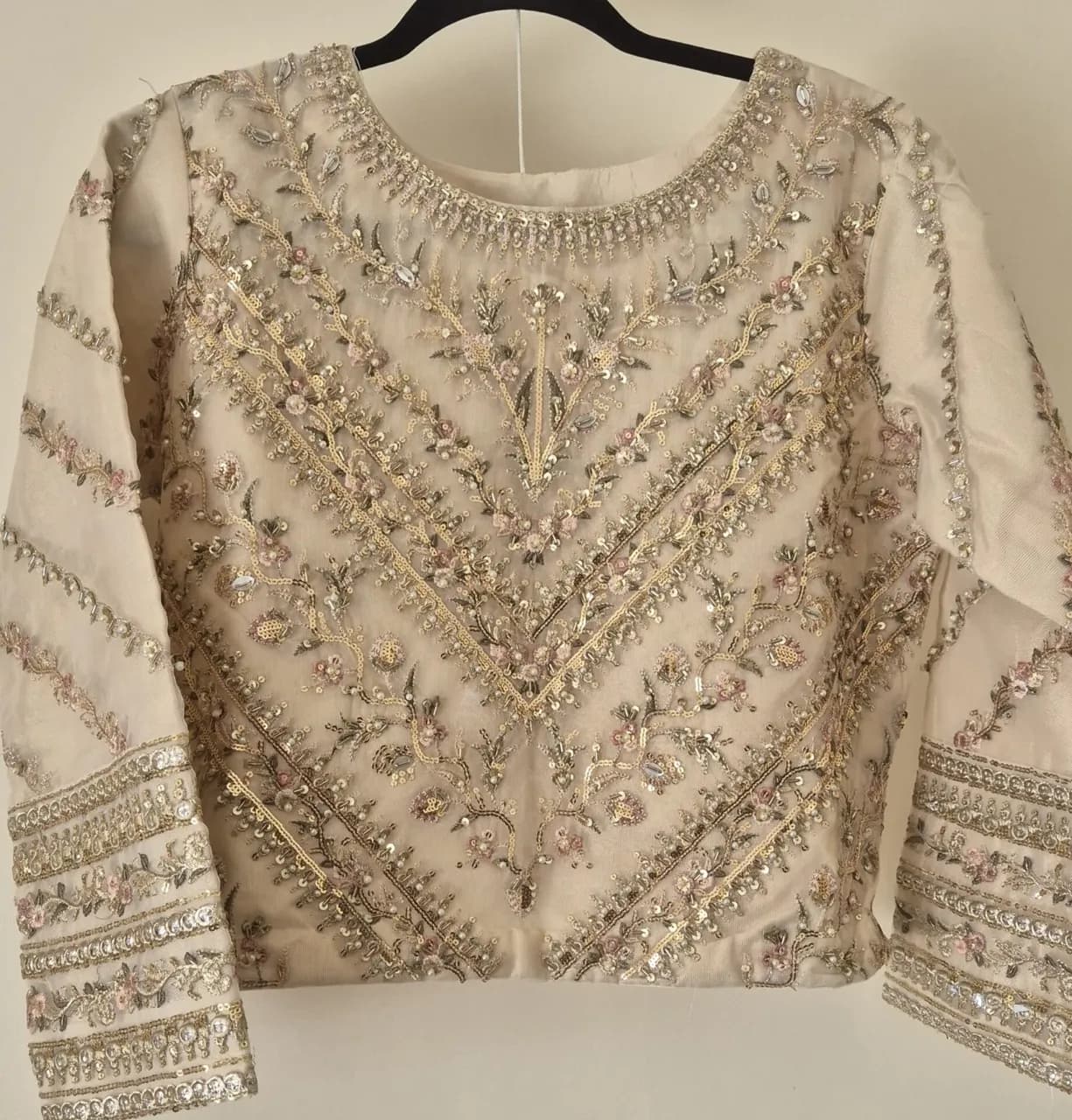 3 Piece Golden Lengha — image 1
