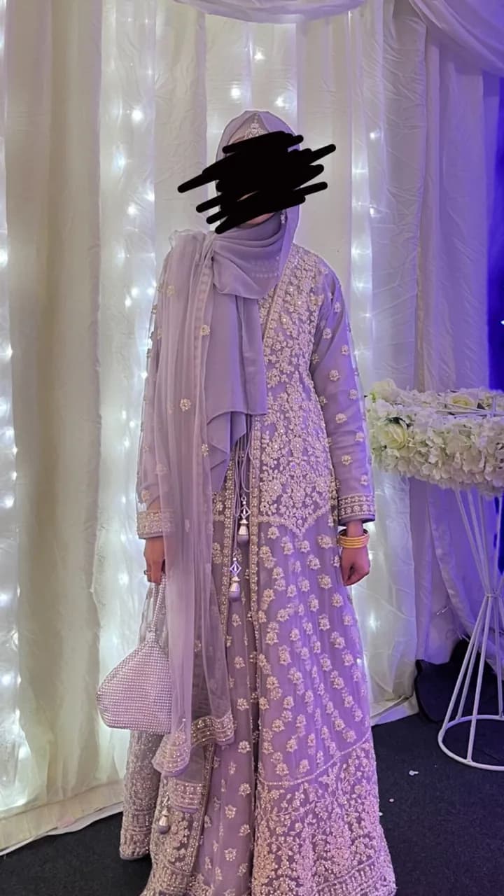 Lilac dress with jacket — image 1