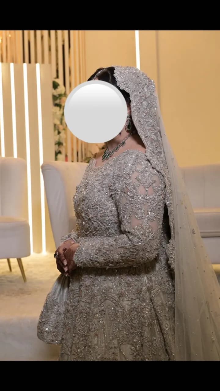 Suffuse by Sana Yasir Bridal gown with veil — image 1