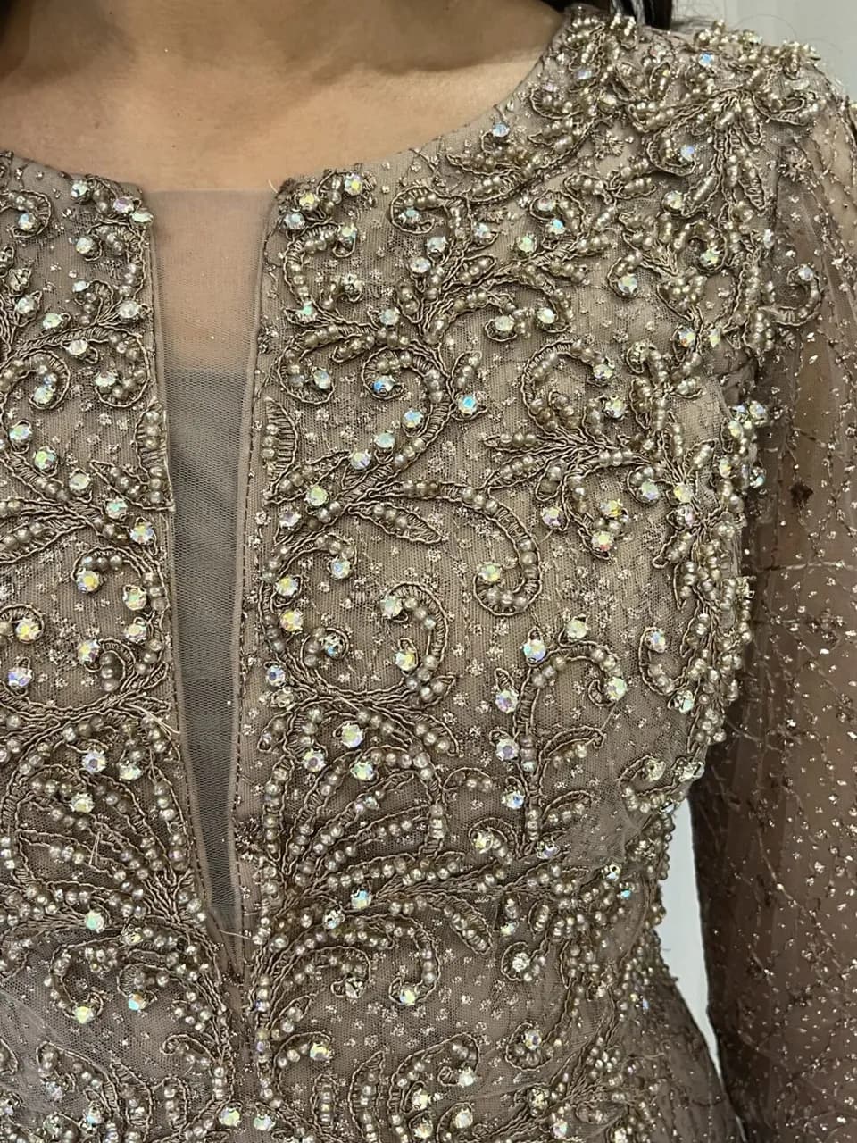 Dusty Pink Gown Prom Wedding Asian — image 1