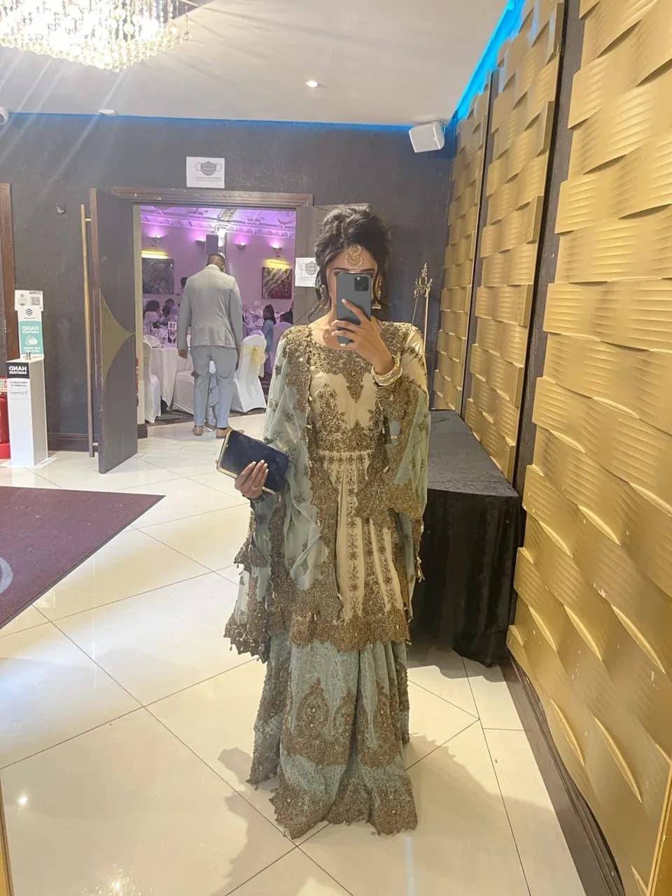 Peplum Top with Lengha &Dupatta — image 1