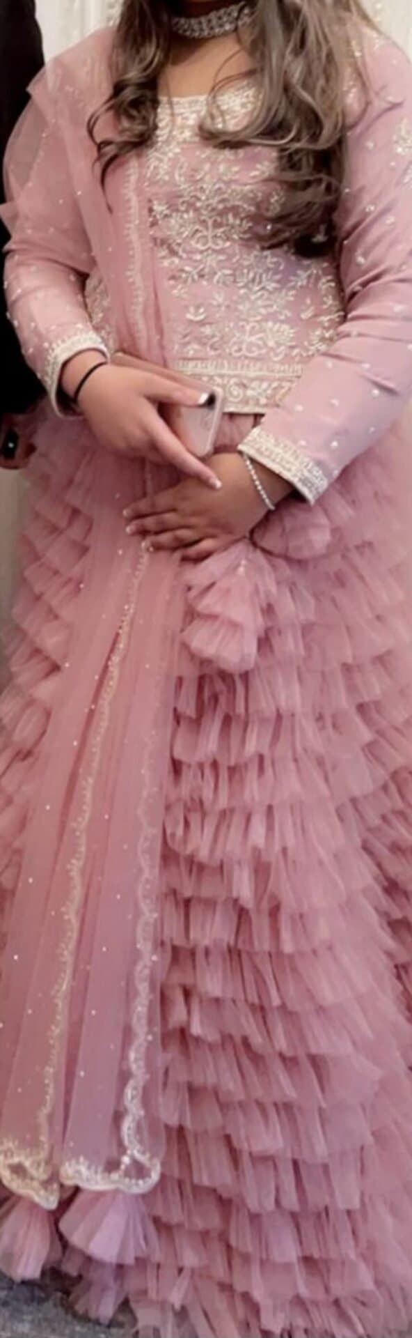 Pink skirt and top — image 1
