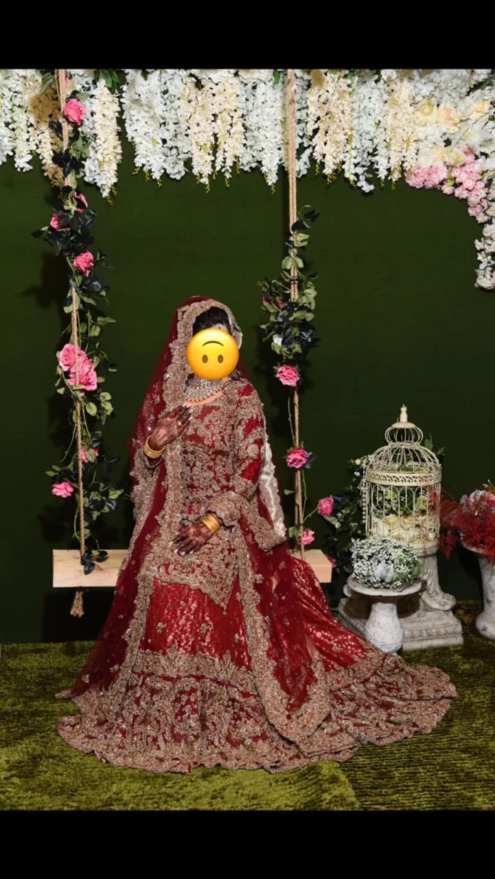 heavy bridal lengha — image 1