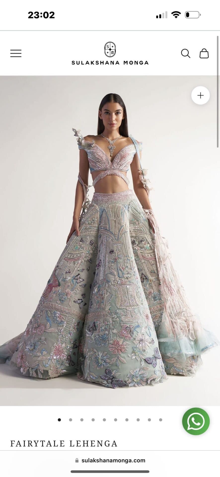 Sulakshana Monga Lehenga — image 1