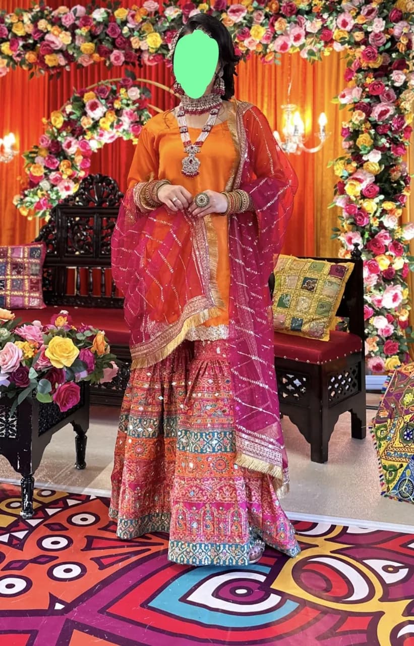 Mehndi dress — image 1