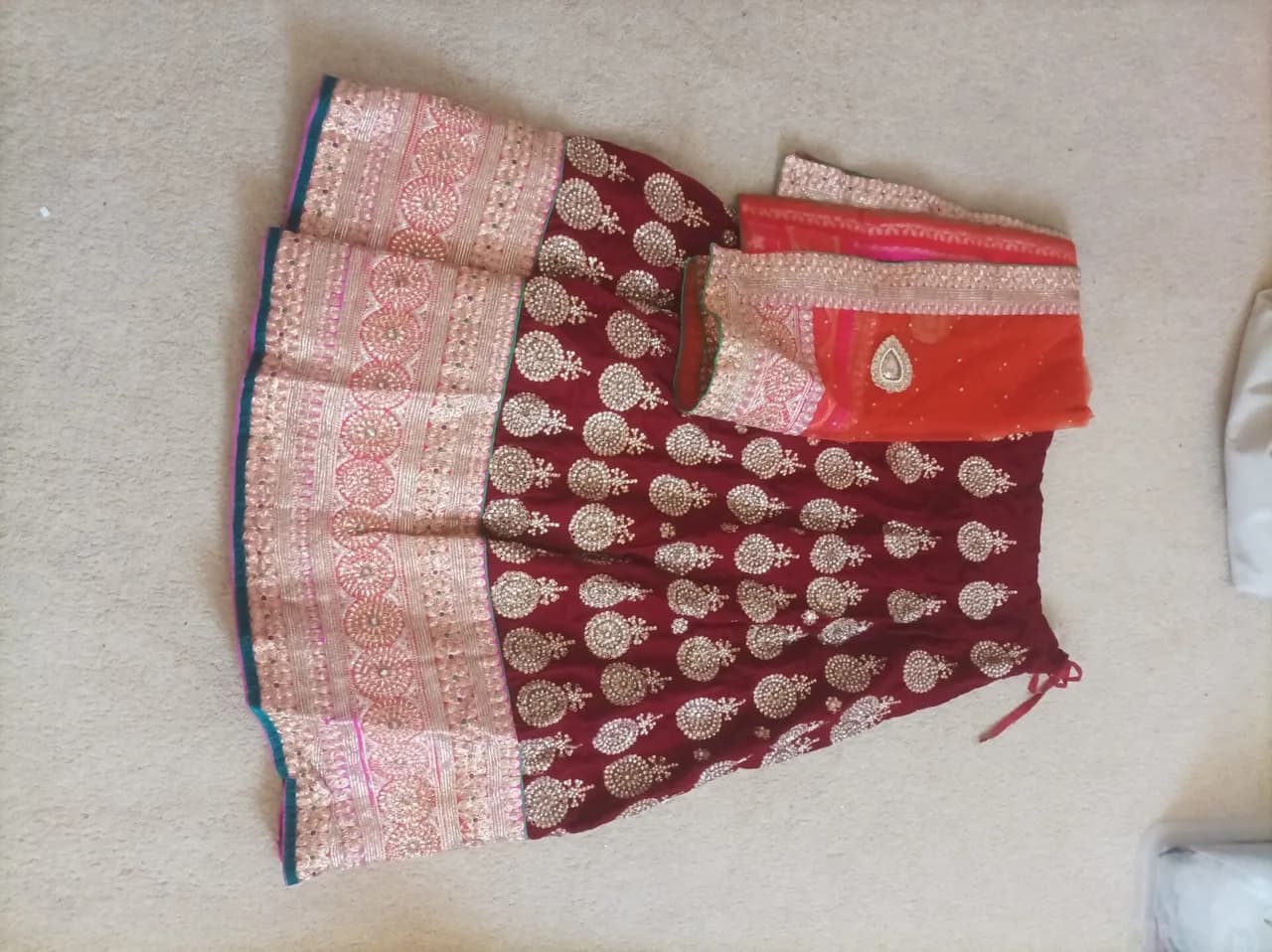 Party/wedding lehenga skirt — image 1