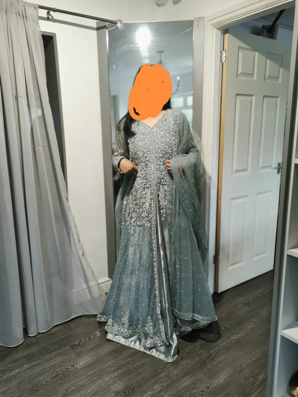 Powder Blue lehenga Dress — image 1