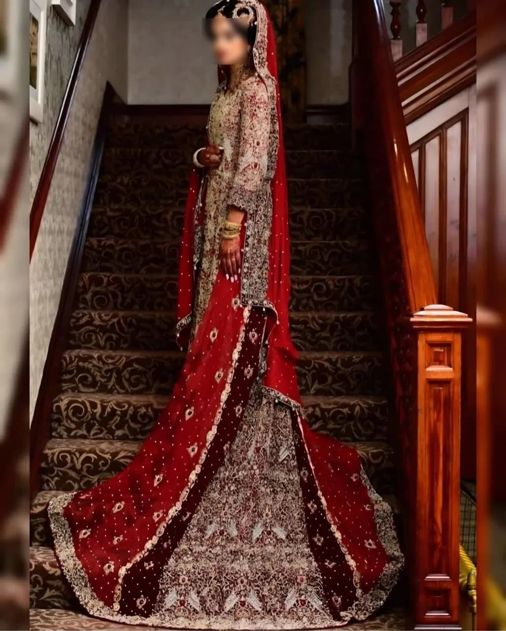 Exquisite Asian Bridal Wedding Dress – Size 8-10 — image 1