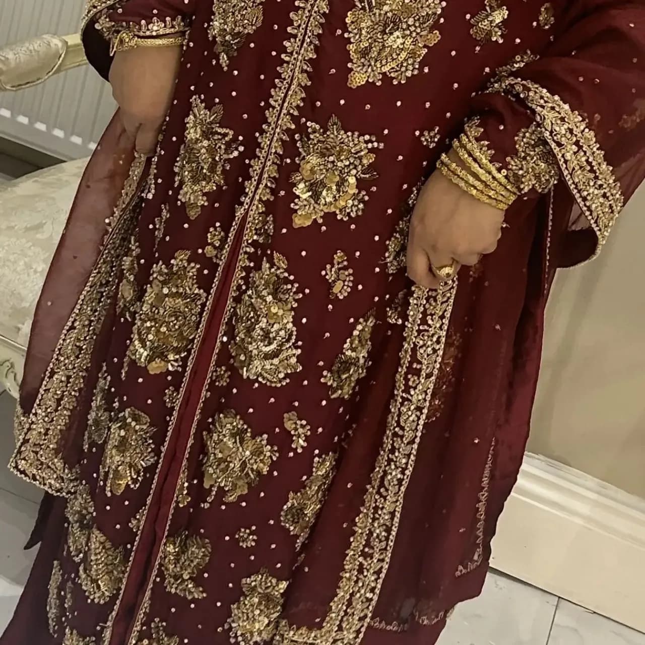 women wedding outfit — image 1