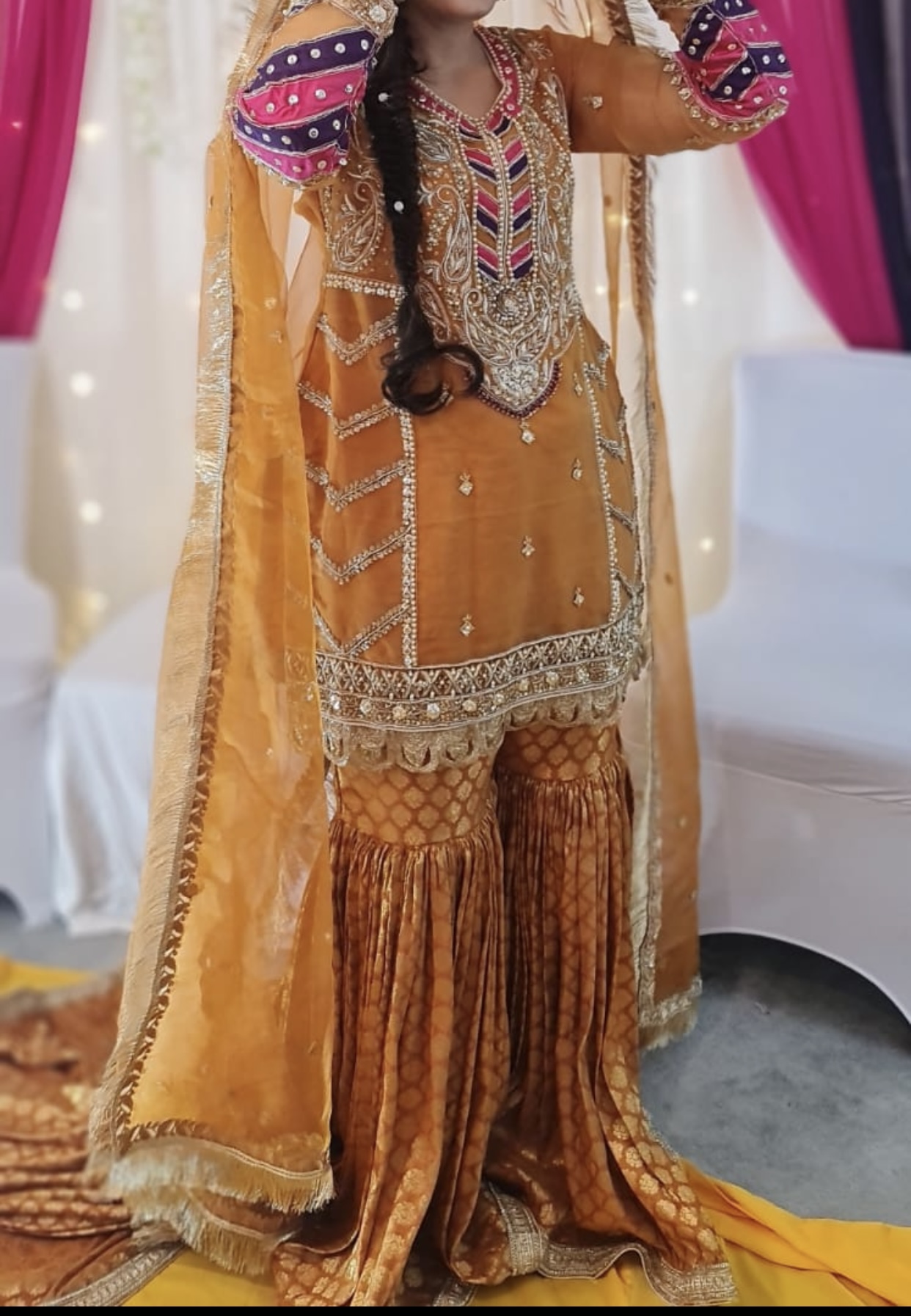 zahra ahmad mehndi dresses