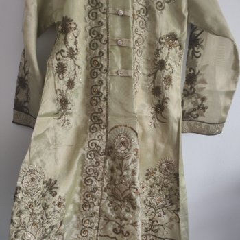 Never used size 34 girls Asian trouser suit