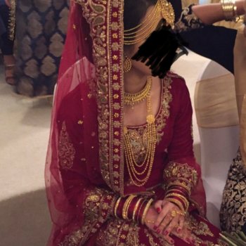 Wedding Lengha, three piece outfit