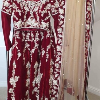 Red Bridal Skirt and Top/Lengha