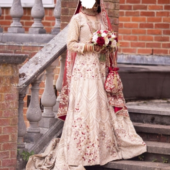 Red and Gold Wedding Dress