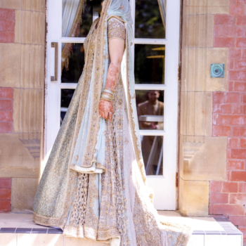 Heavy Embroidered Pakistani Wedding Walima Suit