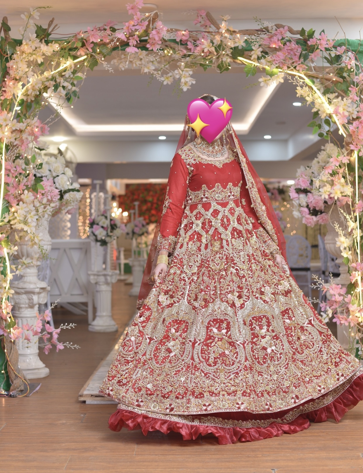 Pakistani bridal wedding dress