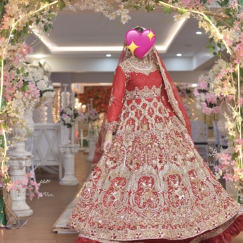 Pakistani bridal wedding dress