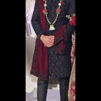 Black Sherwani