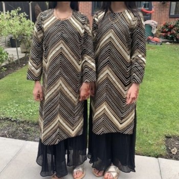 Kameez with culottes