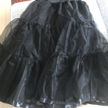 Black can-can skirt for sale