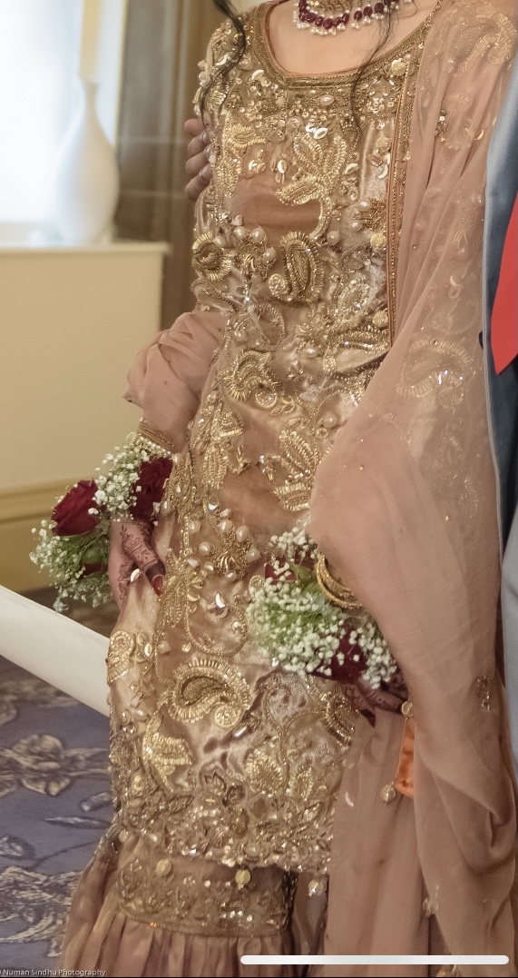 Bridal / Nikkah Bespoke Gharara – Faika Karim