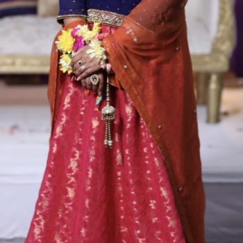 Mehndi bridal wear