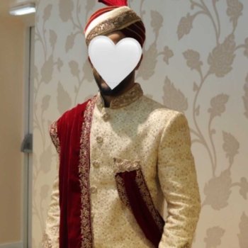 Grooms sherwani