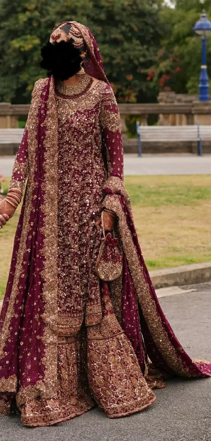 Shakeels by Zeeshan Danish Bridal Lahenga Set