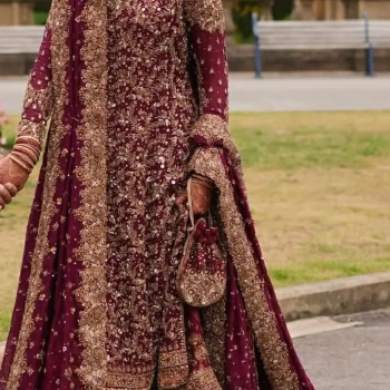 Shakeels by Zeeshan Danish Bridal Lahenga Set