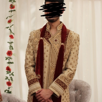 Asian men’s groom outfit