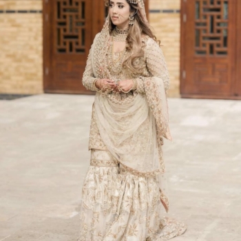 Texheeb original gharara Pearl details and trail