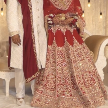 Asian bridal lengha