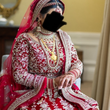 Red Bridal Lengha Dress