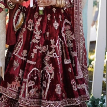 Mohsin Naveed Ranjha Za’amir Bridal dress