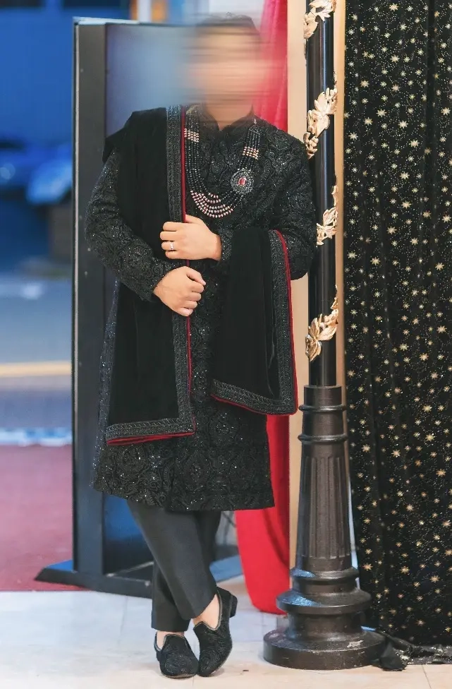 Black Sherwani