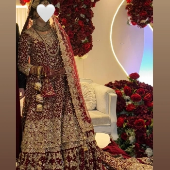 Pakistani bridal outfit