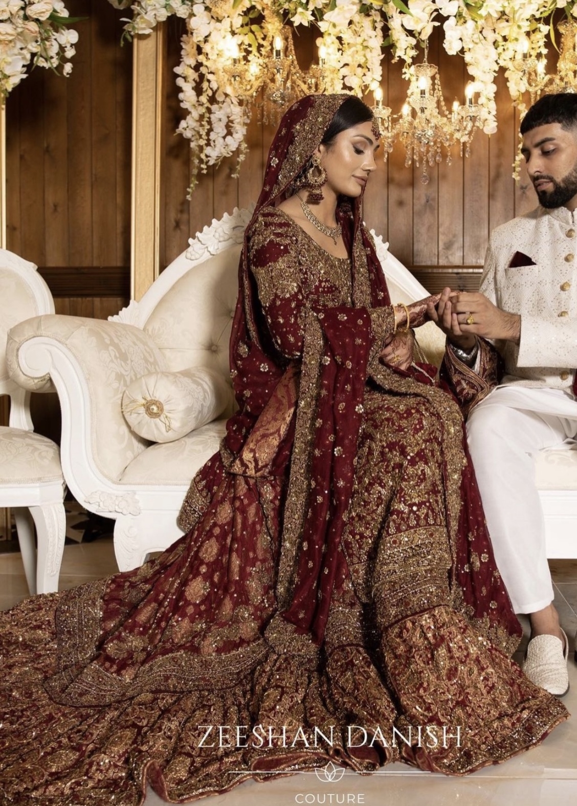 Shakeels by Zeeshan Danish Asian bridal lengha