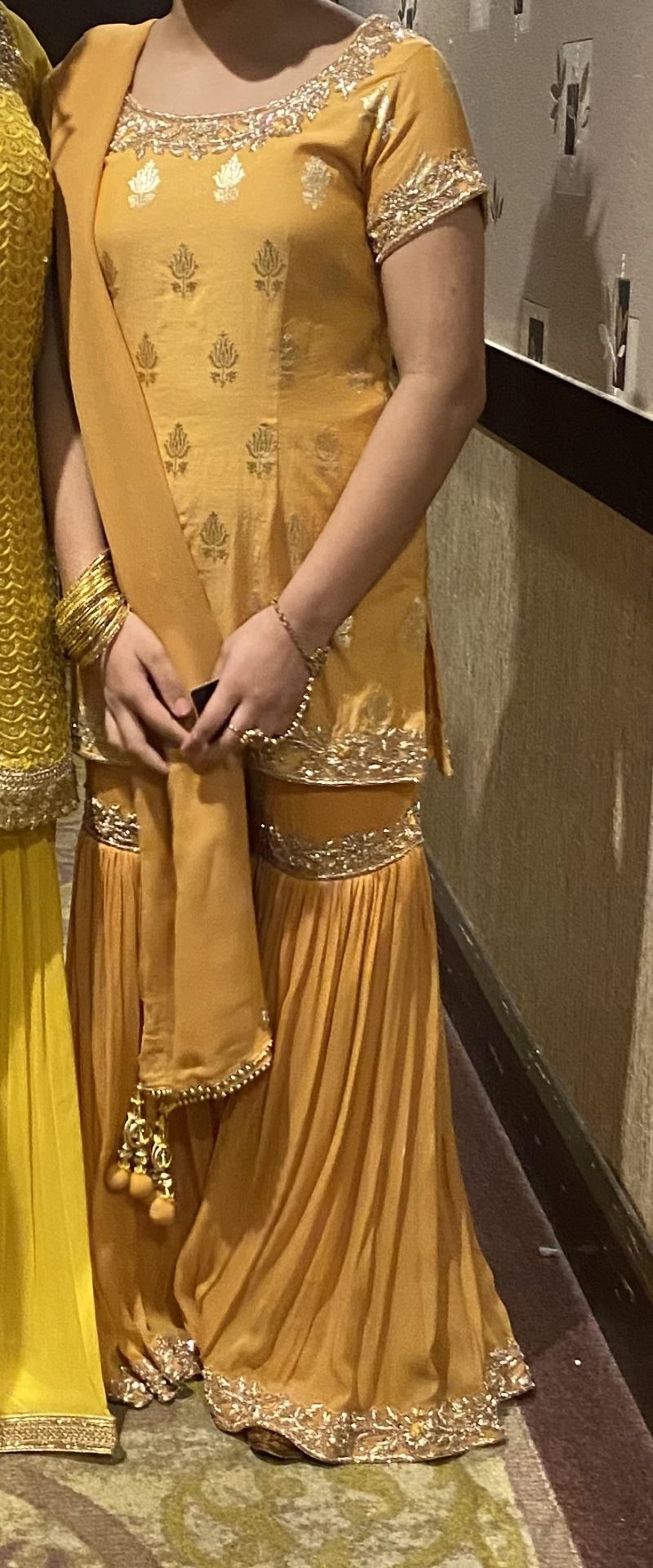 Kids Mendhi gharara