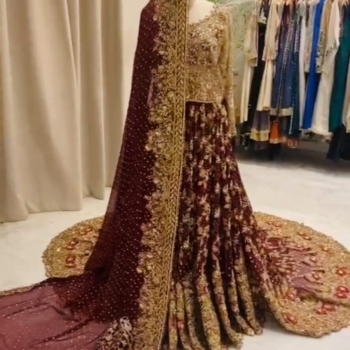 Pakistani Bridal Designer Lehnga/Dress – Umsha by Uzma Babar