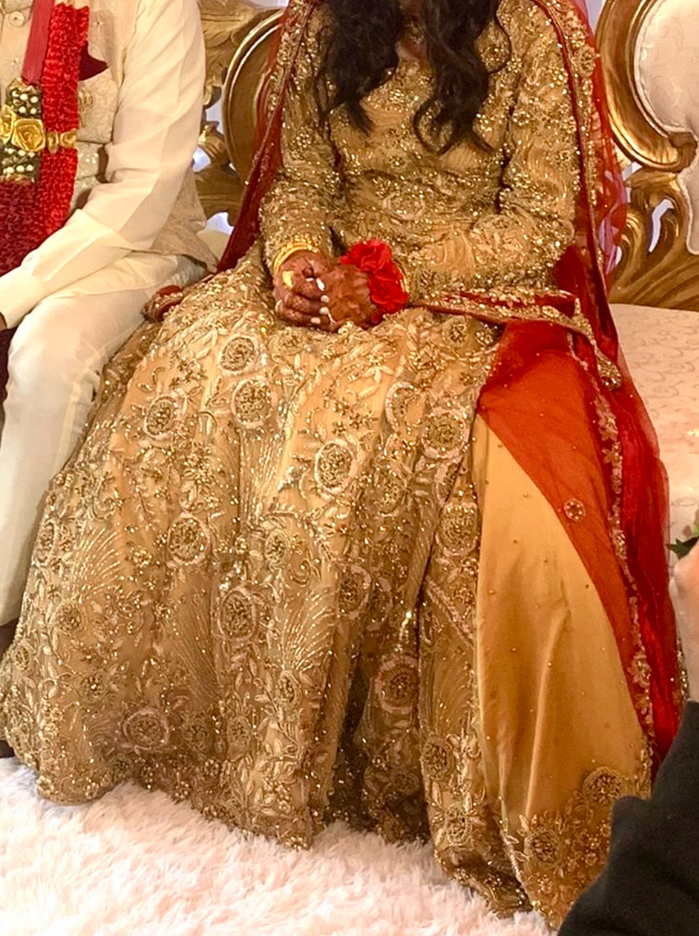 Pakistani wedding dress lehenga
