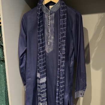 Mens Blue Sherwani