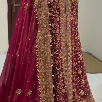 Beautiful zeeshan danish inspired bridal dress