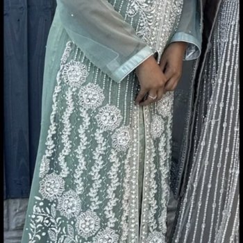 Green Pakistani dress