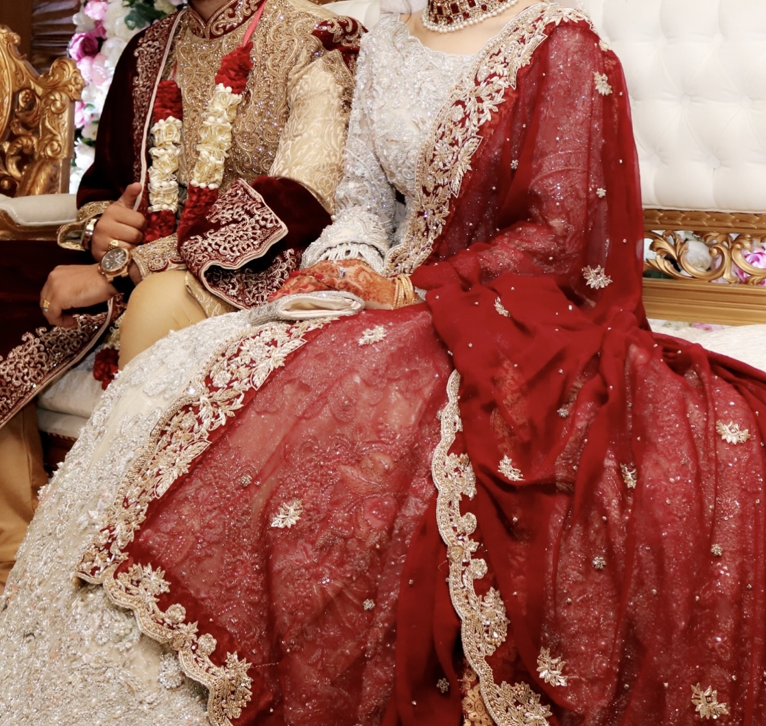 Suffuse bridal outfit